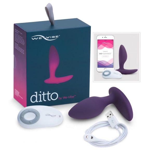 We-Vibe Ditto - Vibratore anale ricaricabile (viola) 