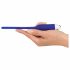 Vibratore uretrale in silicone cavo You2Toys - blu (7mm) 