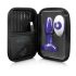 Vibratore anale b-Vibe Rimming con perline rotanti (viola) 