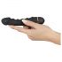 Vibratore Ondulato Bendy Ripple con 20 Modalità di Vibrazione - You2Toys (nero) 