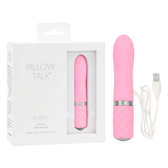 Vibratore Ricaricabile Pillow Talk Flirty - Rosa 