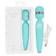 Pillow Talk Cheeky Wand - vibratore massaggiante ricaricabile (turchese)