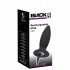 Vibratore Anale Silenzioso in Silicone per Principianti Black Velvet S - Ricaricabile - Piccolo (Nero) 