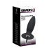 Vibratore Anale Black Velvet M Ricaricabile per Intermedi - Nero 