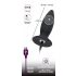 Vibratore Anale Black Velvet M Ricaricabile per Intermedi - Nero 