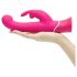 Vibratore Happyrabbit G-spot Impermeabile con Stimolatore Clitoride (Rosa)