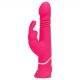 Happyrabbit Thrusting - vibratore con funzione di spinta e braccio stimolatore del clitoride ricaricabile (rosa)