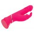 Happyrabbit Thrusting - vibratore con funzione di spinta e braccio stimolatore del clitoride ricaricabile (rosa)