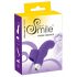 Ditalino Ondulato in Silicone SMILE - Massaggiatore per Punto G (Viola) 