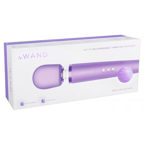 Vibratore Massaggiante Le Wand Petite - Ricaricabile e Esclusivo (Viola) 