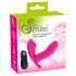 Vibratore ricaricabile con telecomando SMILE Panty per slip (rosa) 