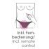 Vibratore ricaricabile con telecomando SMILE Panty per slip (rosa) 