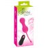 SMILE Love Balls - uovo vibrante rosa con telecomando e batteria ricaricabile