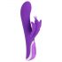 SMILE Turbo Rotante - Vibratore con testa girevole e stimolatore clitorideo (viola)