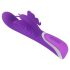 SMILE Turbo Rotante - Vibratore con testa girevole e stimolatore clitorideo (viola)