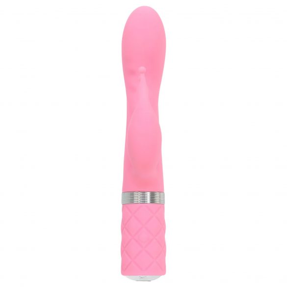 Pillow Talk Kinky - vibratore per il punto G ricaricabile a due moti (rosa) 