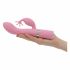 Pillow Talk Kinky - vibratore per il punto G ricaricabile a due moti (rosa) 