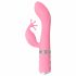 Pillow Talk Kinky - vibratore per il punto G ricaricabile a due moti (rosa) 