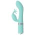 Pillow Talk Kinky - vibratore ricaricabile per punto G con due motori (turchese)