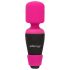 Vibratore Massaggiante Compatto PalmPower Pocket con Custodia e Ricarica USB (Rosa-Nero) 