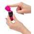 Vibratore Massaggiante Compatto PalmPower Pocket con Custodia e Ricarica USB (Rosa-Nero) 