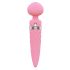 Vibratore massaggiante Pillow Talk Sultry con riscaldamento e doppio motore (rosa) 