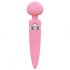 Pillow Talk Sensuale - vibratore riscaldante con 2 motori (rosa)