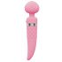 Vibratore massaggiante Pillow Talk Sultry con riscaldamento e doppio motore (rosa) 