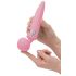 Vibratore massaggiante Pillow Talk Sultry con riscaldamento e doppio motore (rosa) 