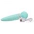 Pillow Talk Seducente - Massaggiatore e Vibratore Girevole Riscaldante a Doppio Motore (turchese) 