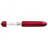 Vibratore in stick metallizzato, compatto per viaggio, Rocks Off - Scarlet Velvet 