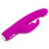 Happyrabbit Slim Realistico - Vibratore con braccio clitorideo (viola)