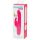 Vibratore Impermeabile Curvo Slim con Stimolatore Clitorideo Ricaricabile Happyrabbit (rosa) 