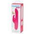 Vibratore Impermeabile Curvo Slim con Stimolatore Clitorideo Ricaricabile Happyrabbit (rosa)