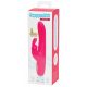 Vibratore Impermeabile Curvo Slim con Stimolatore Clitorideo Ricaricabile Happyrabbit (rosa) 