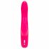 Vibratore Impermeabile Curvo Slim con Stimolatore Clitorideo Ricaricabile Happyrabbit (rosa) 