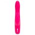 Vibratore Impermeabile Curvo Slim con Stimolatore Clitorideo Ricaricabile Happyrabbit (rosa) 