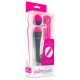 Vibratore Massaggio PalmPower - USB con Powerbank da 2600mAh (rosa-grigio) 