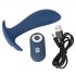 Vibratore Anale Ricaricabile con Telecomando You2Toys (Blu) 