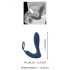 You2Toys Plug Prostatico - Vibratore anale con anello fallico (blu)