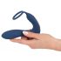 You2Toys Plug Prostatico - vibratore anale con anello penieno (blu)