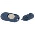 You2Toys Plug Prostatico - Vibratore anale con anello fallico (blu)