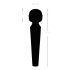 Vibratore Massaggiante Ricaricabile Power Wand di You2Toys (Nero) 