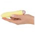 Mini Vibratore Giallo in Silicone Ricaricabile Cuties 