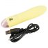 Mini Vibratore Giallo in Silicone Ricaricabile Cuties 