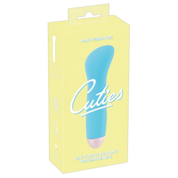 Vibratore Mini Blu per Punto G Cuties - Ricaricabile (turchese) 