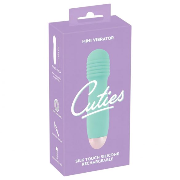 Cuties Mini Wand - Massaggiatore vibrante ricaricabile (verde)