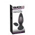 Velluto Nero - Vibratore anale wireless e ricaricabile con pulsazioni (nero) 