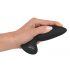 Velluto Nero - Vibratore anale wireless e ricaricabile con pulsazioni (nero) 