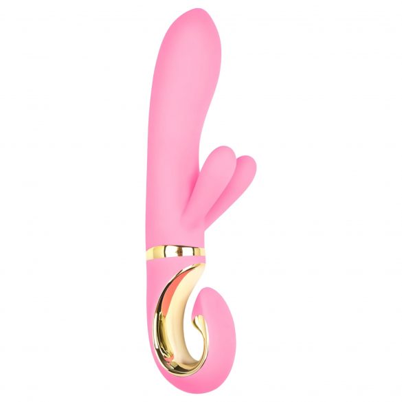 G-Vibe GRabbit - vibratore per punto G con batteria e 3 motori (rosa)